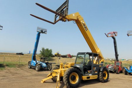 2013 Gehl DL12-40H 40′ 12,000LB Telescopic Reach Forklift Telehandler 4×4 Operation