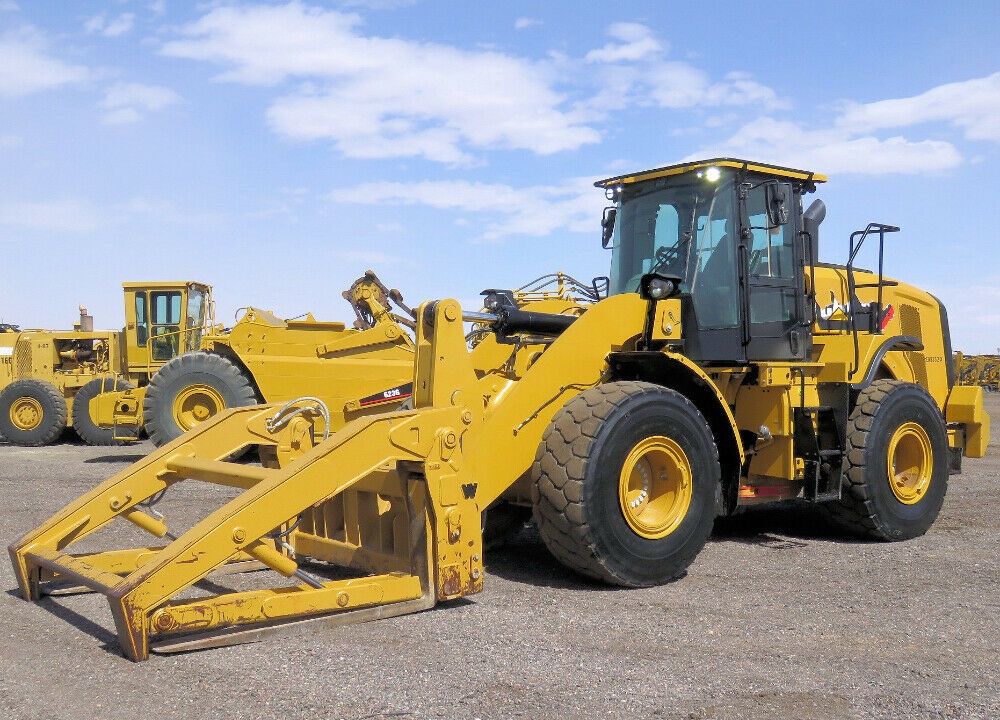 2017 Caterpillar 950M Articulated Wheel Loader Tractor Diesel Cab A/C Tilt Steering Column