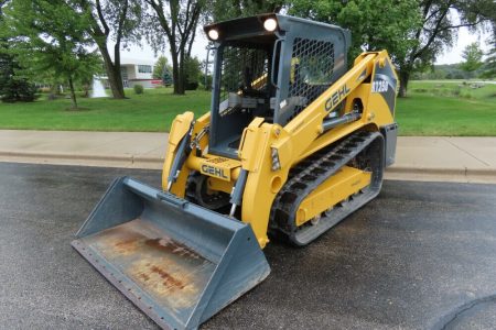 2016 Gehl RT250 Skid Steer Track Loader Aux Hyd Crawler Deutz Low Hours Counter Weight Package