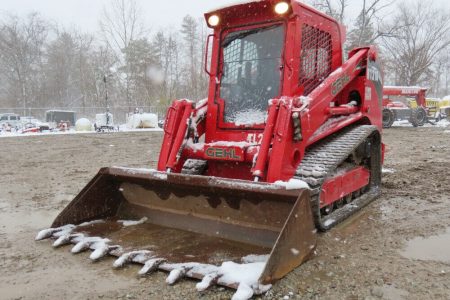 2017 Gehl RT210 Gen-2 Skid Steer Track Loader High Flow Aux Hyd Cab A/C Foot Throttle