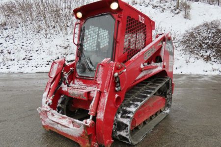 2014 Gehl RT210 Gen-2 Skid Steer Track Loader High Flow Aux Hyd Cab Heat Power-A-Tach