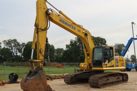 2015 Komatsu PC240LC Excavator Hydraulic Thumb A/C Cab AM/FM Radio