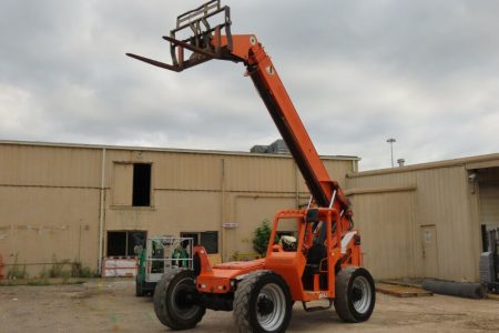 2012 Skytrak 8042 42′ 8,000 lbs Telescopic Reach Forklift Telehandler 4″ x 48″ Forks