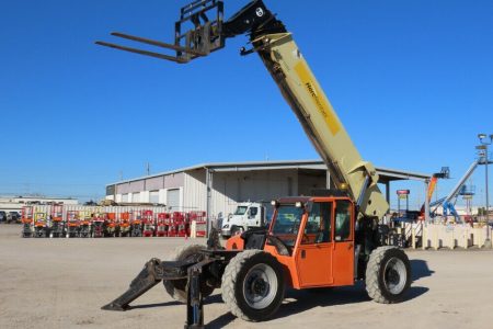 2012 JLG G10-55A 55′ 10,000 LBS Telescopic Reach Forklift Cab 4×4 Operation