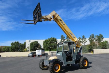 2011 Gehl RS6-34 34′ 6,000 lbs Telescopic Reach Forklift Telehandler Hydraulic Chassis Tilt