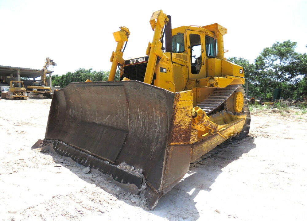 Caterpillar D9N Crawler Dozer Tractor Ripper 170″ Blade CAT Diesel Cab Semi-U Blade