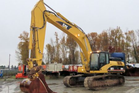 2007 Caterpillar 330DL Hydraulic Excavator Aux Hyd QC Cab AC 2-Spd CAT Air Conditioning / Heater