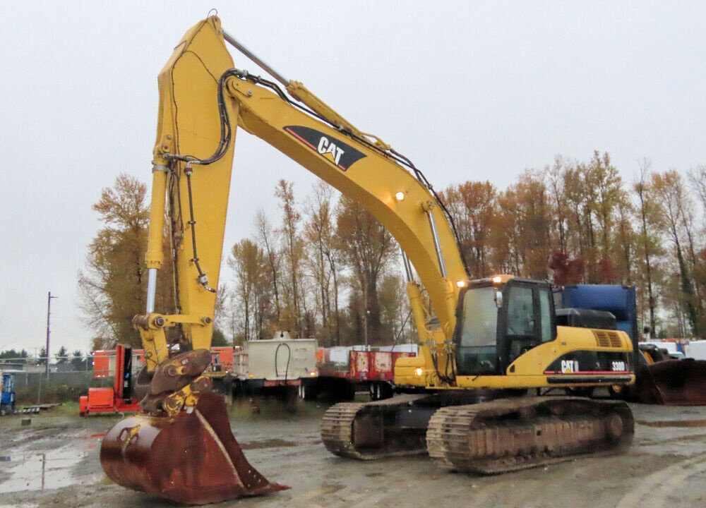 2007 Caterpillar 330DL Hydraulic Excavator Aux Hyd QC Cab AC 2-Spd CAT Air Conditioning / Heater