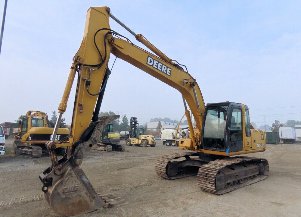 2005 John Deere 160C LC Hydraulic Excavator Aux Hyd Thumb Q/C Cab A/C Hydraulic Thumb