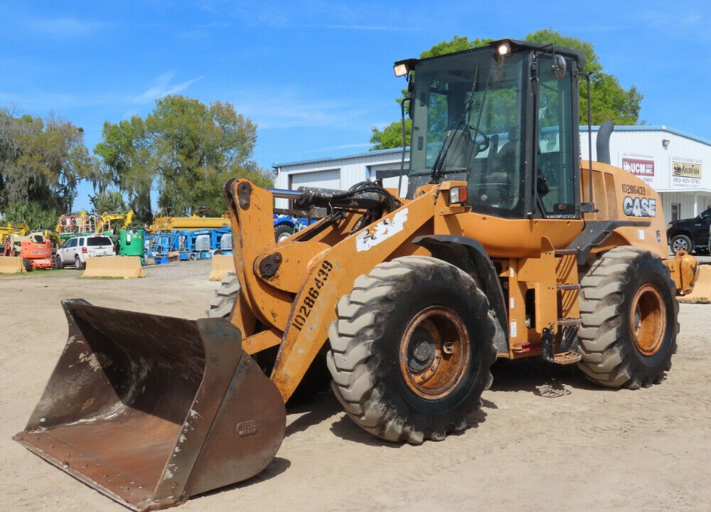 2014 Case 621F Wheel Loader Tractor A/C Cab Hyd Q/C 3rd Valve Aux Hyd Auxiliary Hydraulics