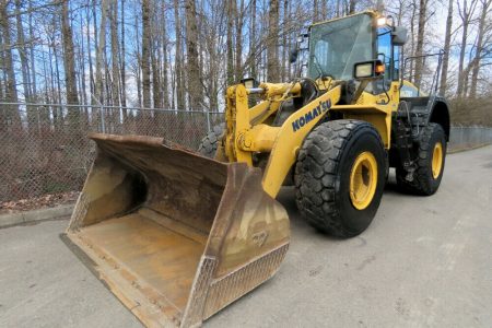 2013 Komatsu WA380-7 Wheel Loader Aux Hyd Q/C Cab A/C Forks & Bucket Ride Control