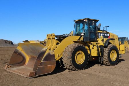 2015 Caterpillar 982M Wheel Loader Tractor 9.25 YD 398 HP A/C Cab Diesel Cat Monitoring System