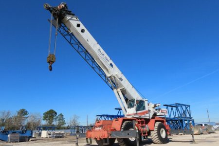 1999 Link-Belt RTC-8050 50-Ton 168′ Rough Terrain Crane Jib Boom 4WD Crane Level Indicator