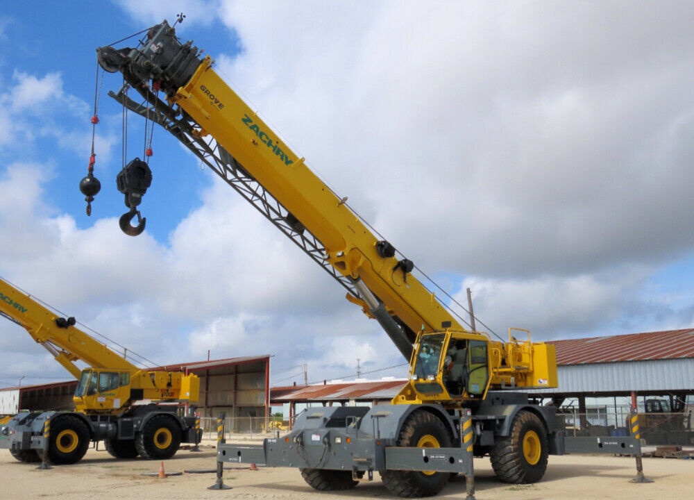 2015 Grove RT765E-2 65-Ton Rough Terrain Crane Boom Cab Mobile Jib Extendable Hydraulic Outriggers