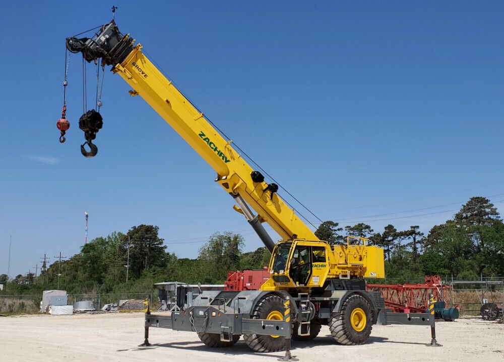 2015 Grove RT765E-2 65 Ton Rough Terrain Crane Boom Cab Mobile Jib Winch Extendable Hydraulic Outriggers