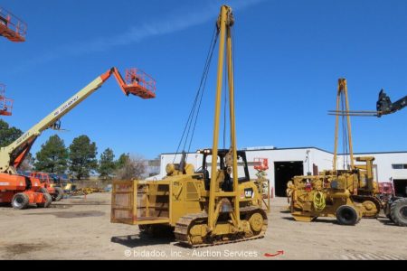 2014 Caterpillar PL61 Pipelayer Crawler Tractor Winch Side Boom Crane Battery Disconnect