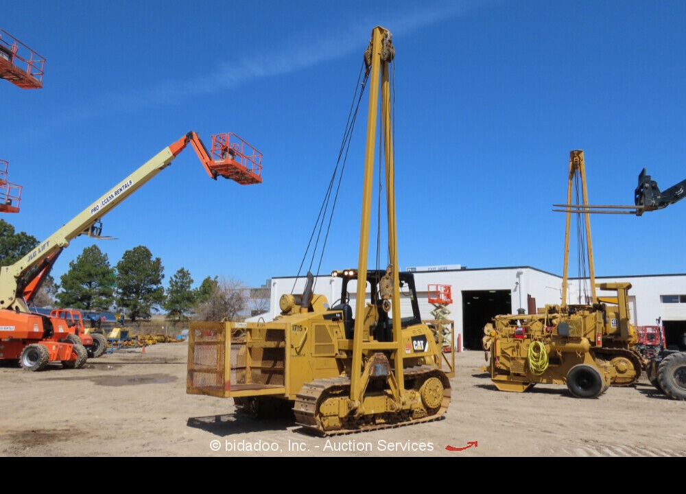 2014 Caterpillar PL61 Pipelayer Crawler Tractor Winch Side Boom Crane Battery Disconnect