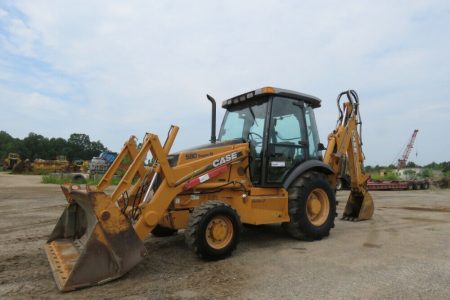 2006 Case 580 Super M Series II Backhoe Wheel Loader 3 Way Bucket Cab Electric Start