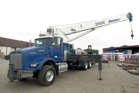 2011 Kenworth T800 35 Ton Boom Truck Manitex 35124C Crane Cummins Jib Anti-Two Block