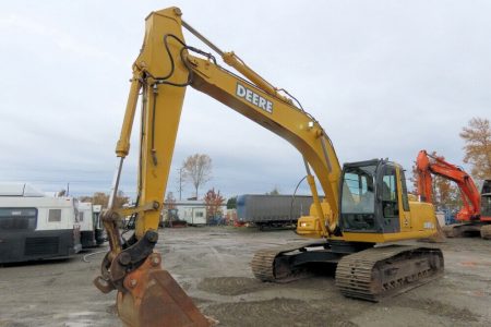 2004 John Deere 200C LC Hydraulic Excavator A/C Cab Hyd Q/C Aux Tractor Air Conditioning / Heater