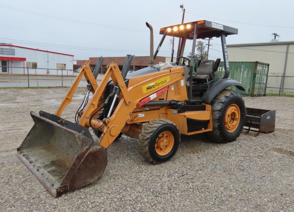 2014 Case 570NXT 4×4 Skip Loader Tractor Box Blade Ripper Scraper Diesel Rear Wheel Weights