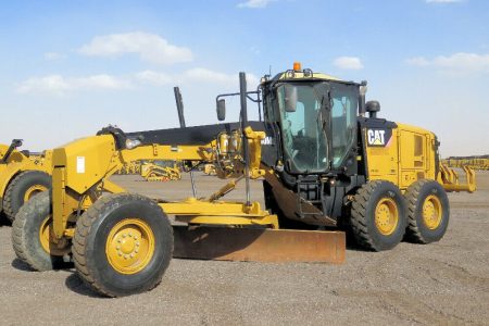 2013 Caterpillar 140M2 VHP Plus Motor Grader Ripper 12′ M/B A/C Tractor Power Steering