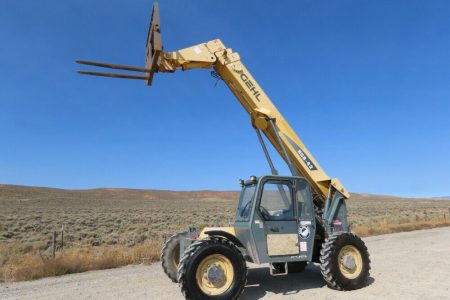 2006 Gehl RS8-42 42′ 8000 lbs Telescopic Reach Forklift Telehandler 4×4 Operation