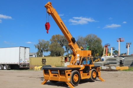 2008 Broderson IC-80-3G 18,000 LBS Carry Deck Crane 46′ Boom Diesel Three Section Boom