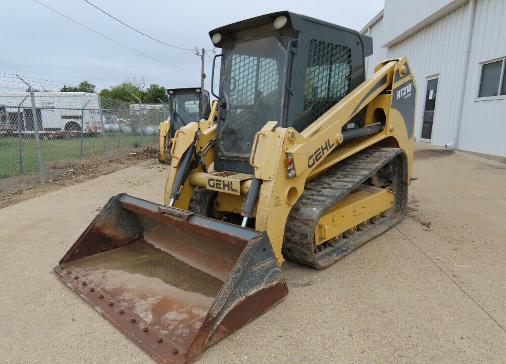 2011 Gehl RT210 Skid Steer Track Loader Cab Crawler Aux Hyd Bucket 2 Speed