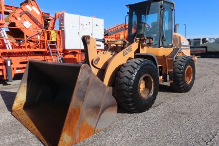 2008 Case 621E Wheel Loader Tractor Cab Heat AC 2.5 Cubic Yard Bucket