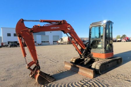 2005 Hitachi ZX50UNA-2 Hydraulic Mini Excavator Cab A/C Aux Hyd Blade Air Conditioning