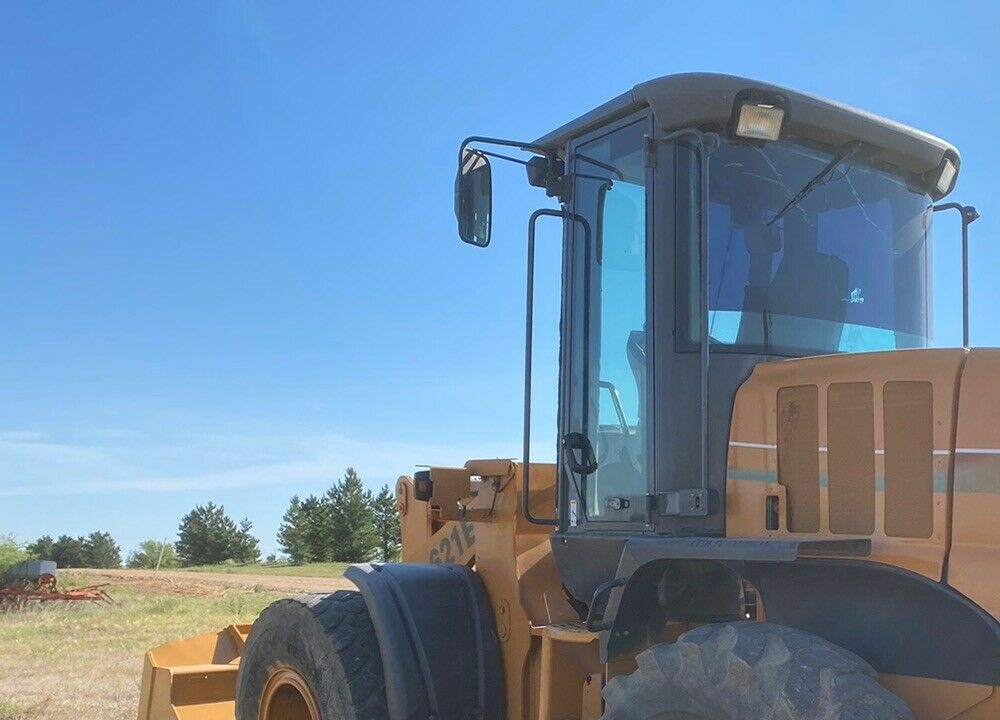 2007 Case 621E Wheel Loader 162hp Cab Heat A/C Lights 4 Speed