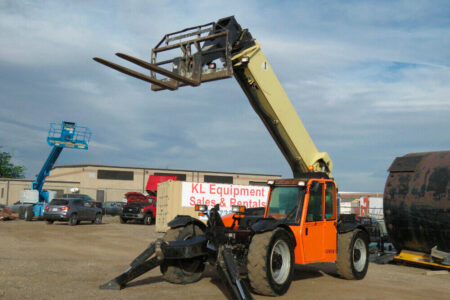 2015 JLG G12-55A 55′ 12k Telescopic Reach Forklift Telehandler Cab Aux