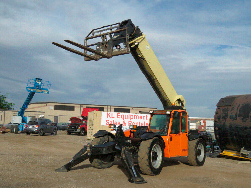 2015 JLG G12-55A 55′ 12k Telescopic Reach Forklift Telehandler Cab Aux