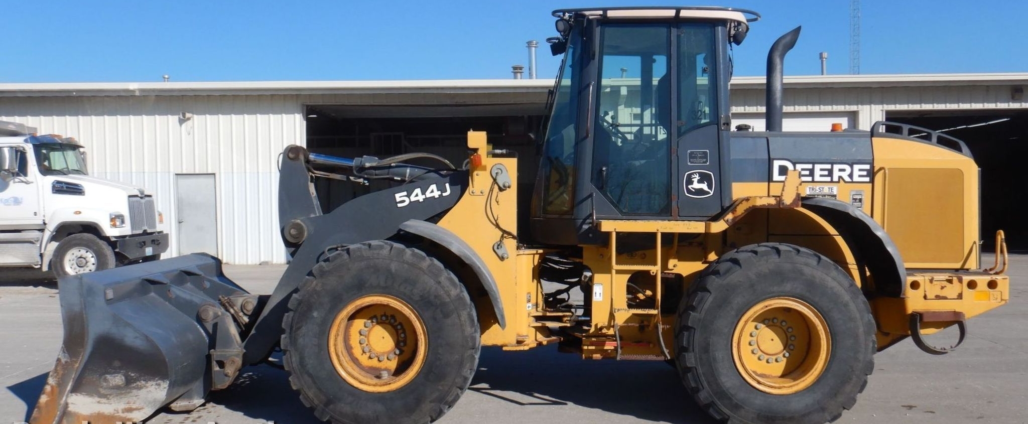 2008 John Deere 544J Wheel Loader Tractor A/C Cab Hydraulic Q/C