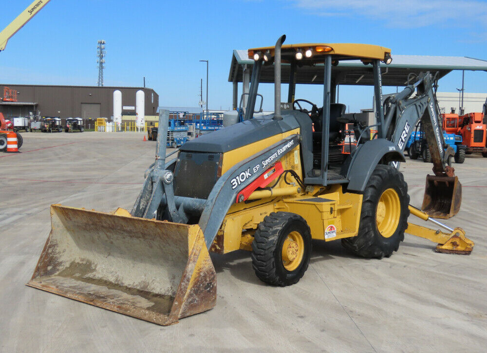 2014 John Deere 310K EP 4WD Backhoe Wheel Loader Tractor Diesel Aux Hyd