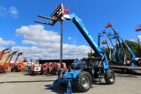 2015 Genie GTH-1056 4×4 56′ 10K Telescopic Reach Forklift Diesel