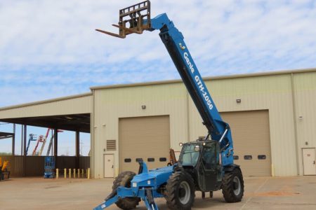 2015 Genie GTH-1056 56′ 10k Cab Telescopic Reach Forklift Telehandler