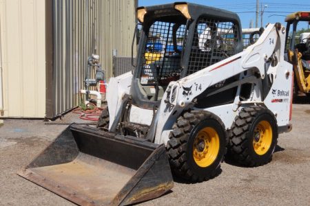 2014 Bobcat S570 Skid Steer Wheel Loader Auxiliary Hydraulics Diesel Universal Quick Coupler