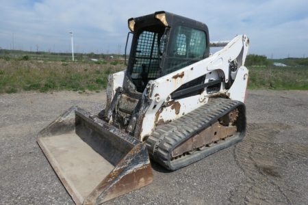 2013 Bobcat T770 Track Loader Skid Steer Multi Terrain Loader Aux Hyd Two Speed Travel