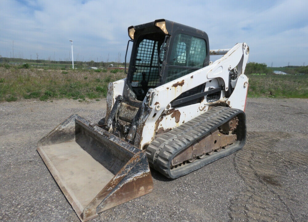 2013 Bobcat T770 Track Loader Skid Steer Multi Terrain Loader Aux Hyd Two Speed Travel