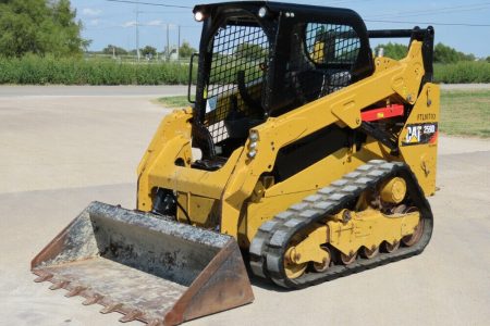 2017 Caterpillar 259D Skid Steer Track Loader Crawler Aux Hyd 2 Speed Hand and Foot Throttles