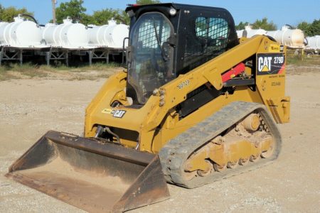 2014 Caterpillar 279D High Flow XPS Skid Steer Track Loader Cab Crawler Back up camera