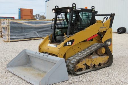 2013 Caterpillar 259B3 Skid Steer Track Loader Crawler Aux Hyd 2 Speed Hydraulic Quick Coupler