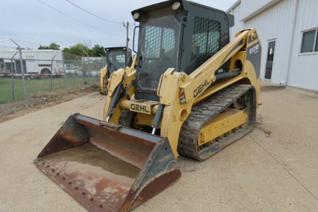 2011 Gehl RT210 Skid Steer Track Loader Cab Crawler Aux Hyd Bucket Foot Throttle