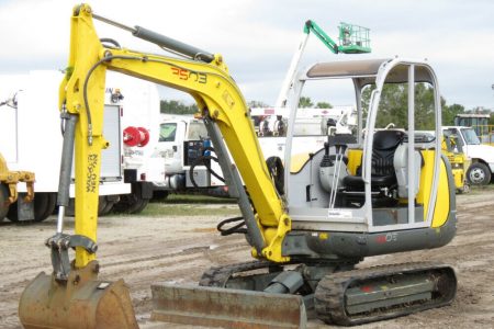 2015 Wacker Neuson 3503RD Mini Excavator Rubber Tracks Backhoe Aux Hyd Two-Speed Travel