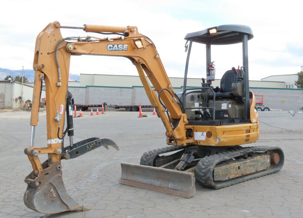 2014 Case CX31B Mini Excavator Trackhoe Thumb Aux Hyd Blade Rubber Track Two-Speed Travel