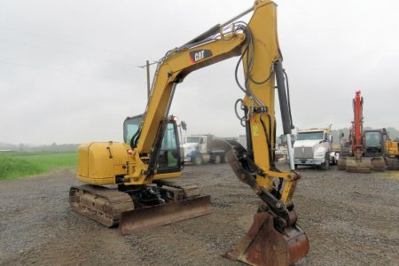 2013 Caterpillar 308E CR Hydraulic Mini Excavator Cab A/C Thumb Blade Air Conditioning