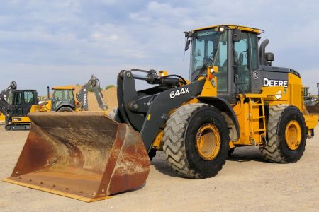 2016 John Deere 644K Wheel Loader A/C Cab Hyd Q/C 3rd Valve Aux Hyd Ride Control