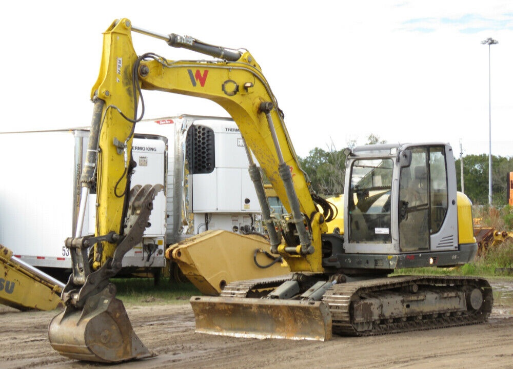 2016 Wacker Neuson ET145 Excavator Cab Hydraulic Thumb Q/C Blade 2 Speed Travel